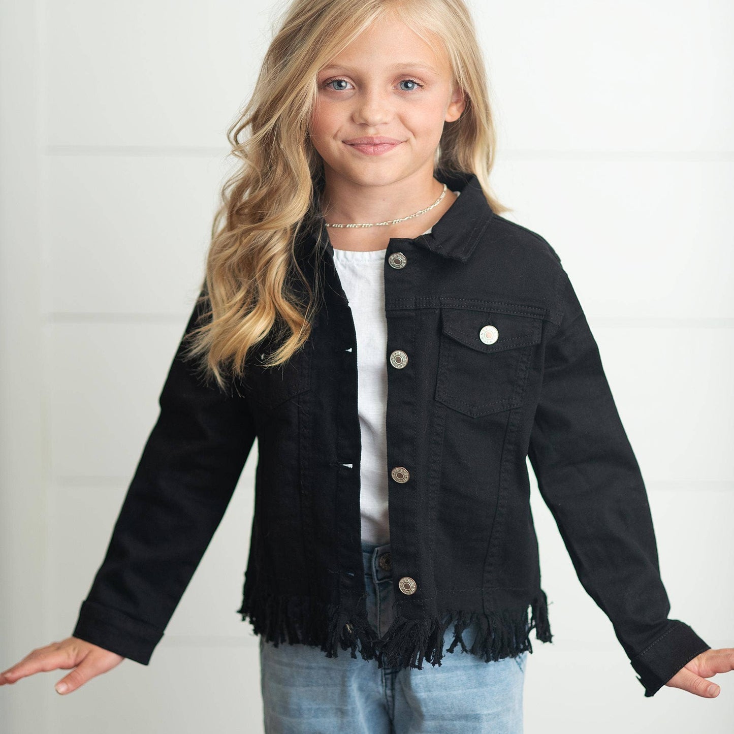 Fringe Denim Jacket
