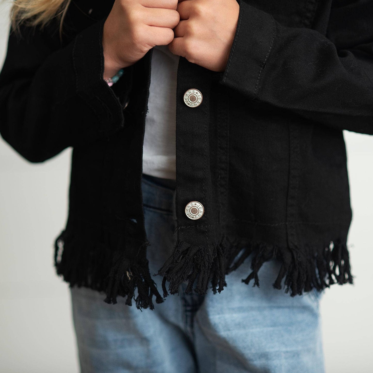 Fringe Denim Jacket