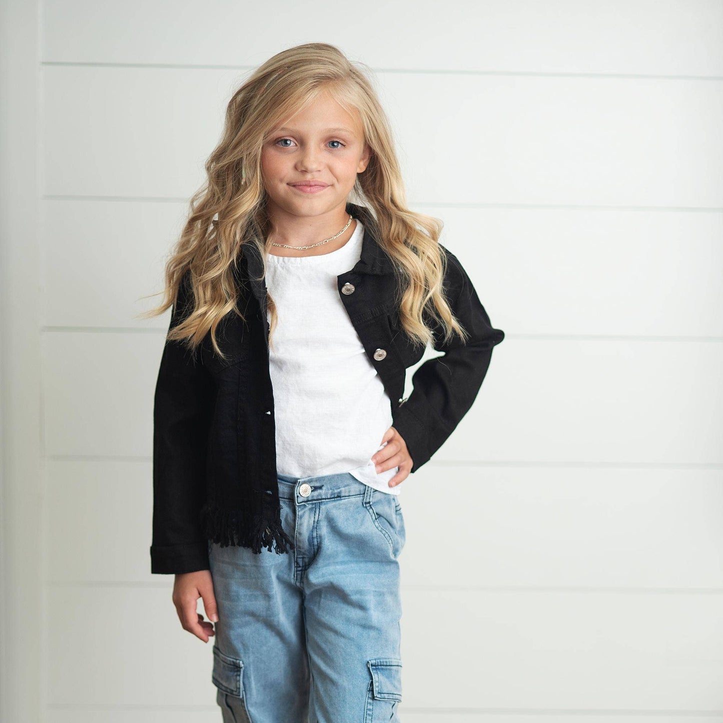Fringe Denim Jacket