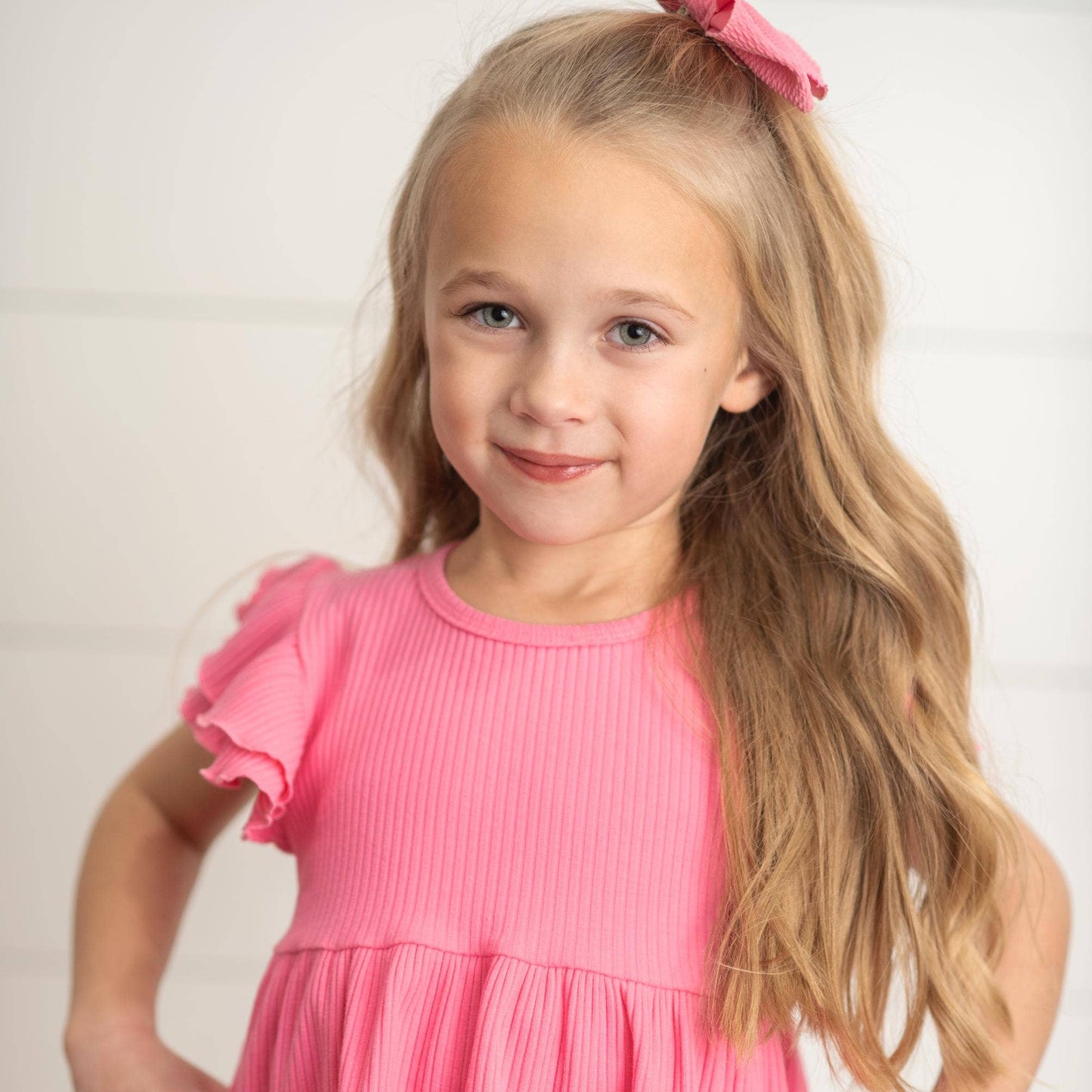 Ruffle Flutter Sleeve Shirt