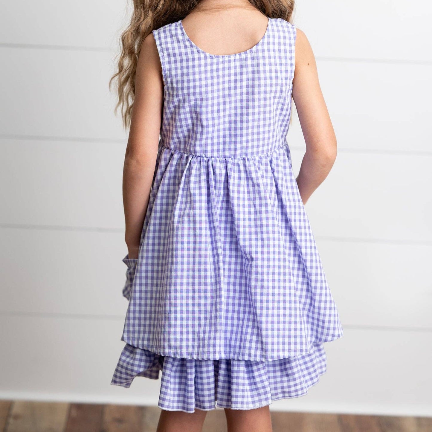 Gingham Ruffle Dress