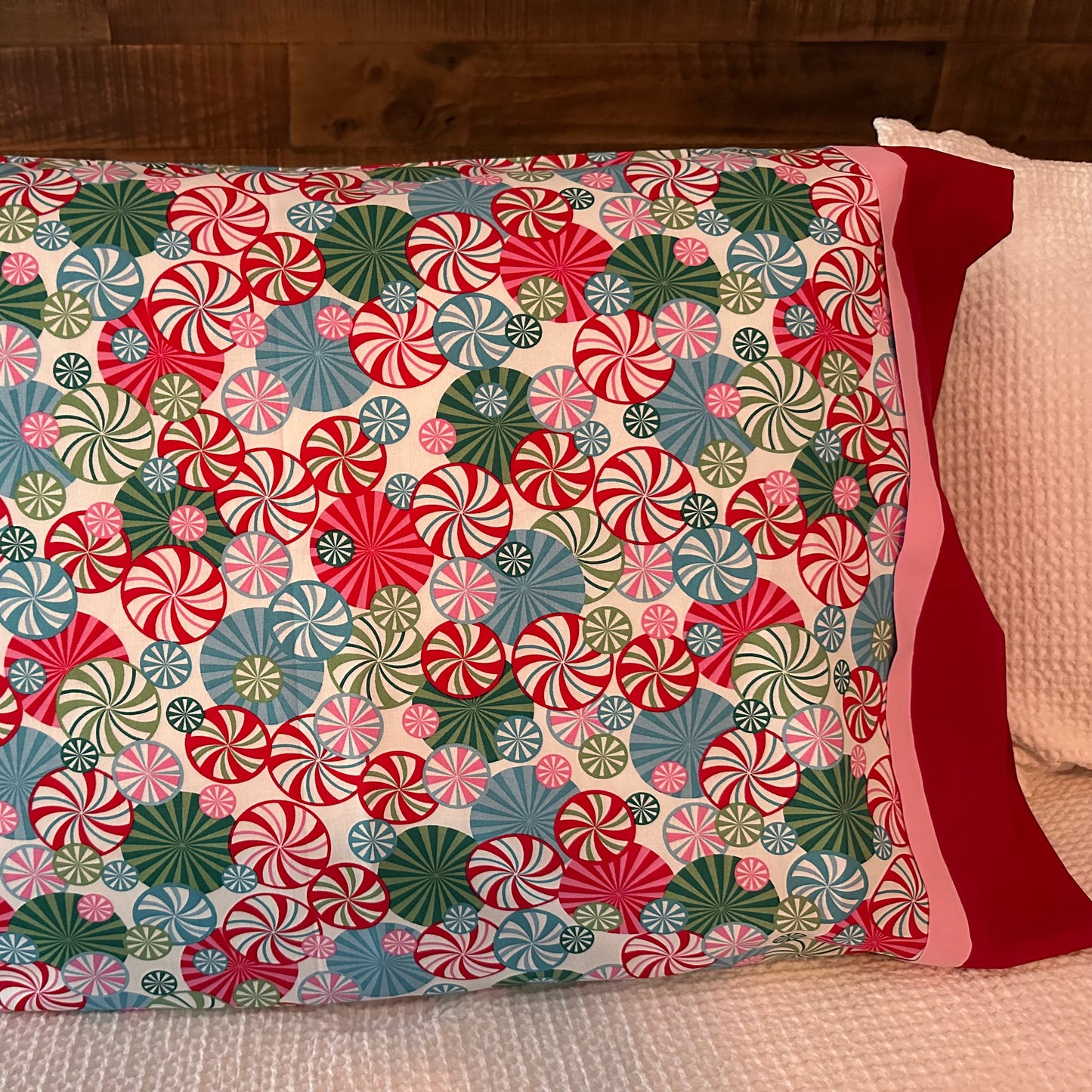 Handmade Holiday Pillowcases