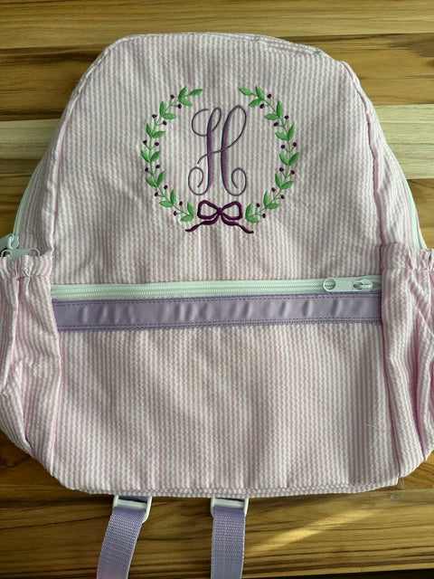 Backpack - Seersucker