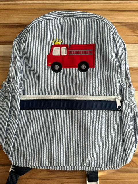 Backpack - Seersucker