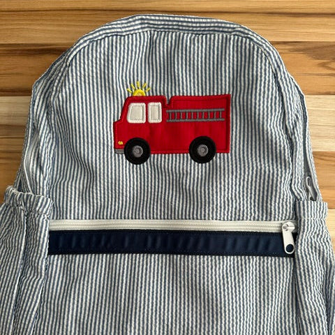 Backpack - Seersucker