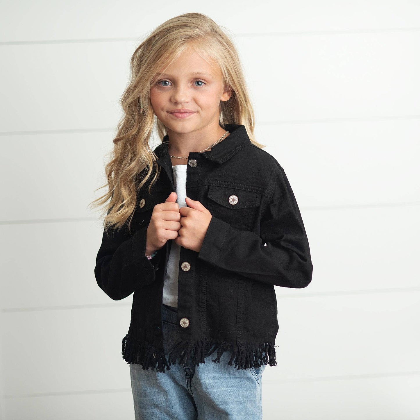 Fringe Denim Jacket