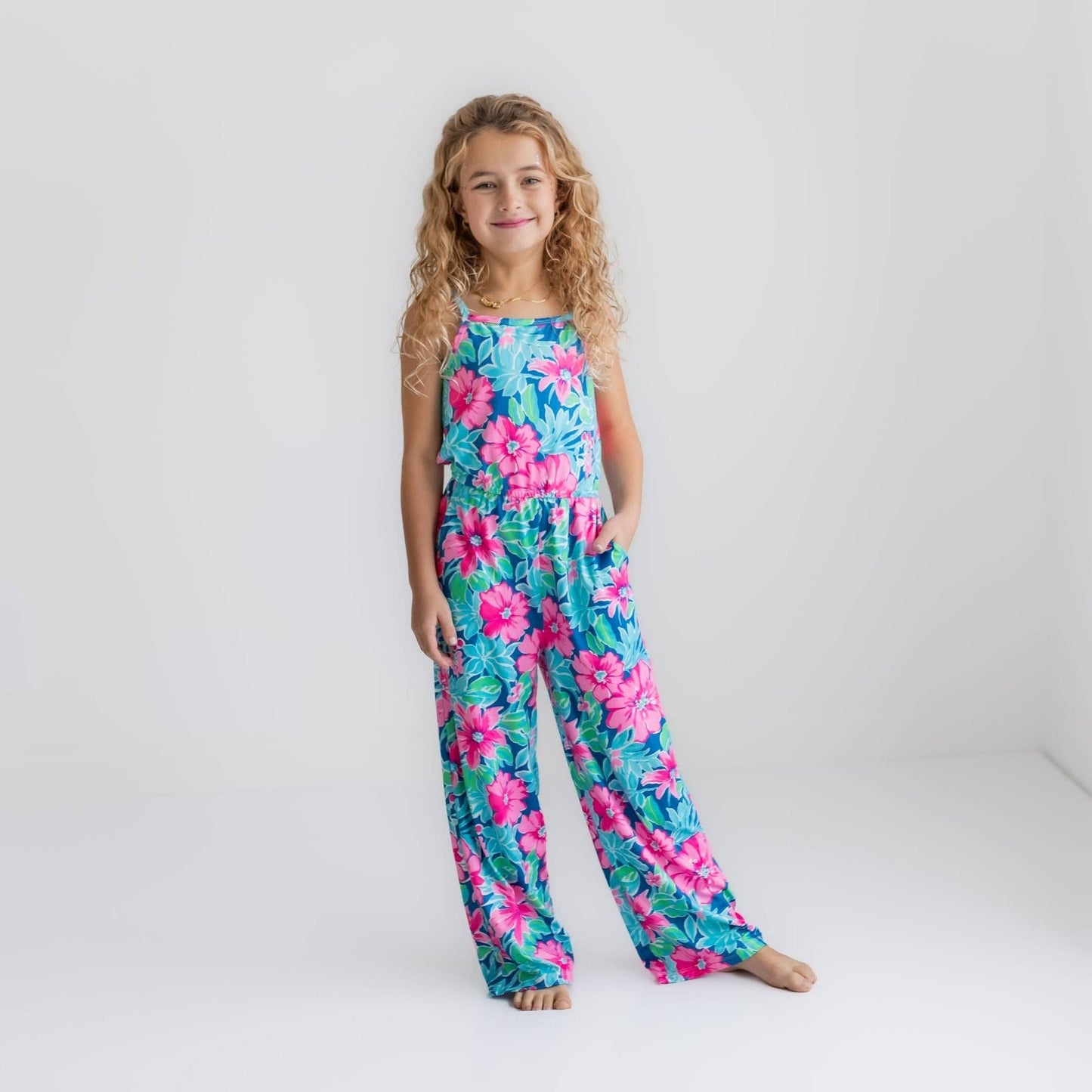 Tropical Floral Jumpsuit