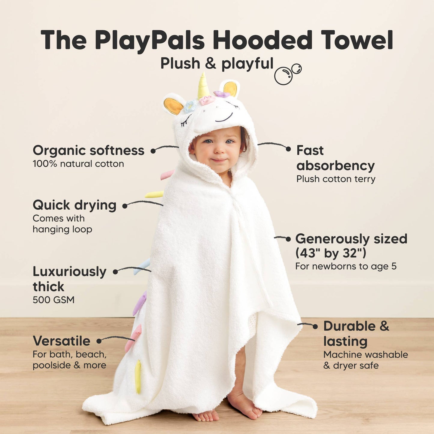 Hooded Monogrammed Towel