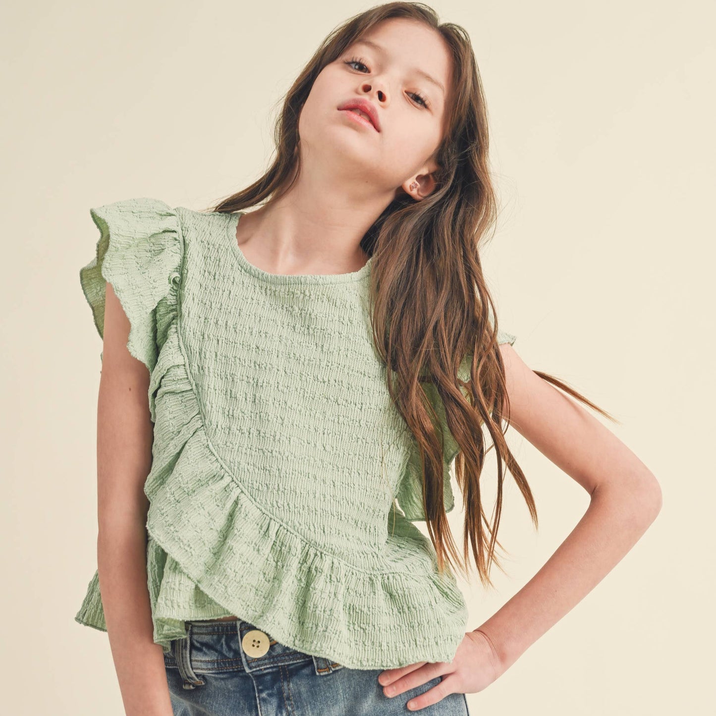 Asymmetrical Sleeveless Top