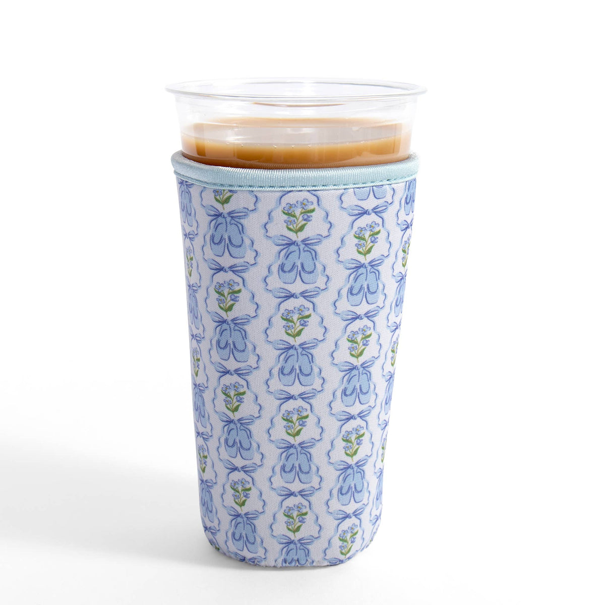 Ballet Slippers & Florals Dance Drink Sleeve: Small