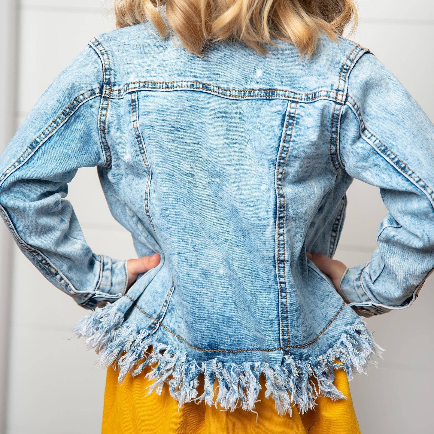 Fringe Denim Jacket