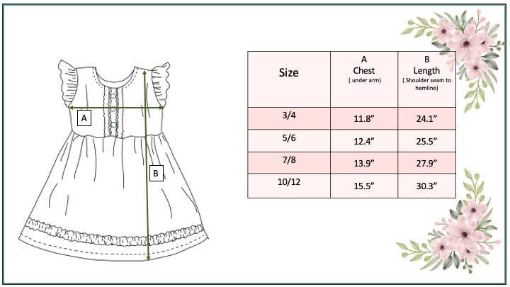 Pastel Ruffle Dress - Lilac & Pastel Blue