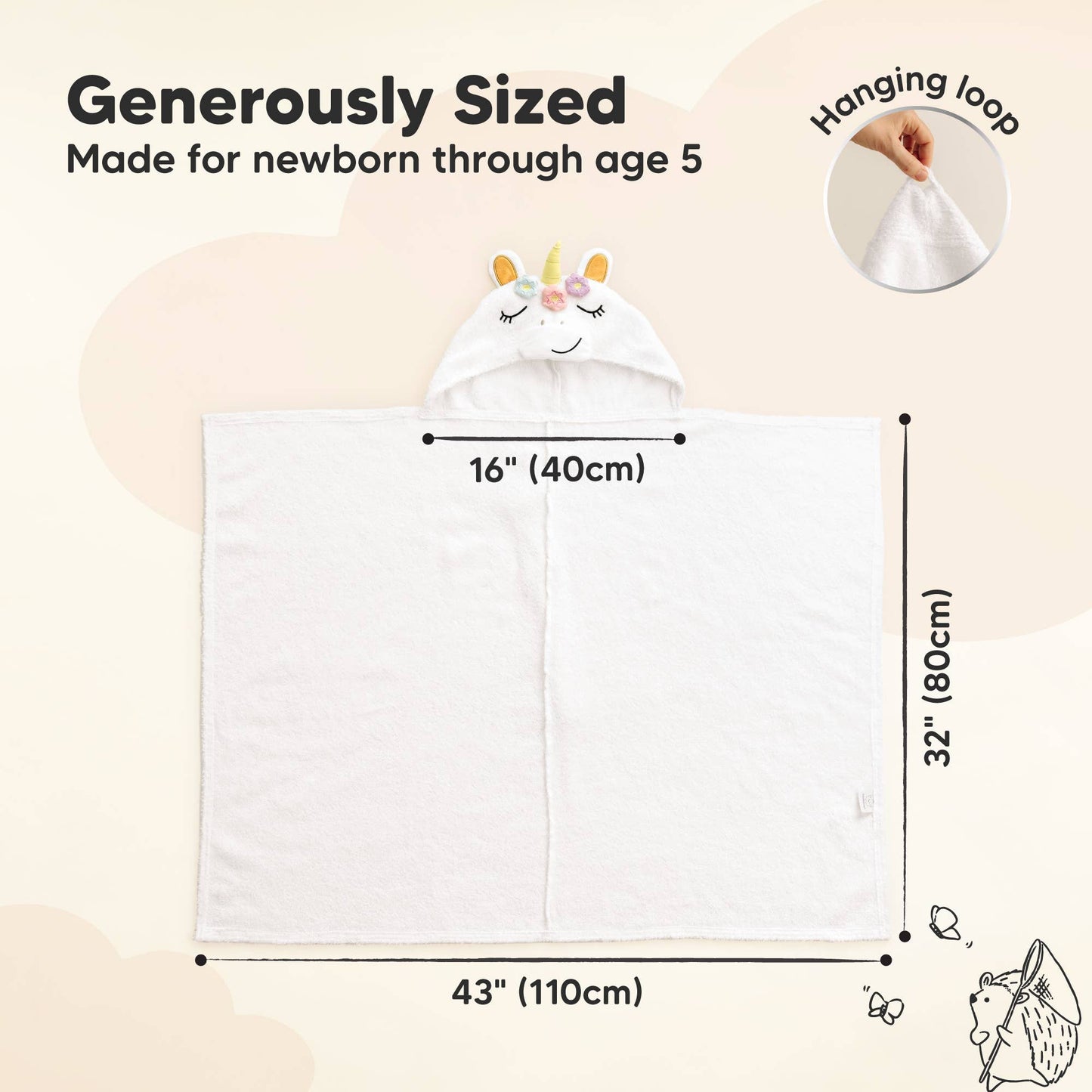 Hooded Monogrammed Towel