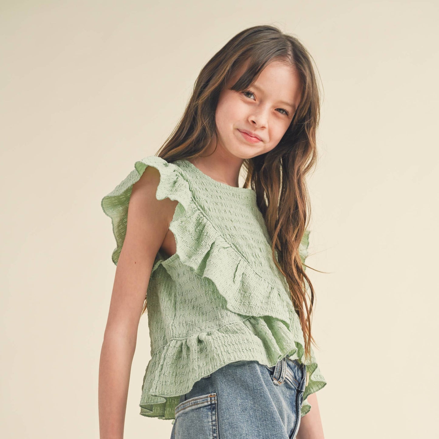 Asymmetrical Sleeveless Top