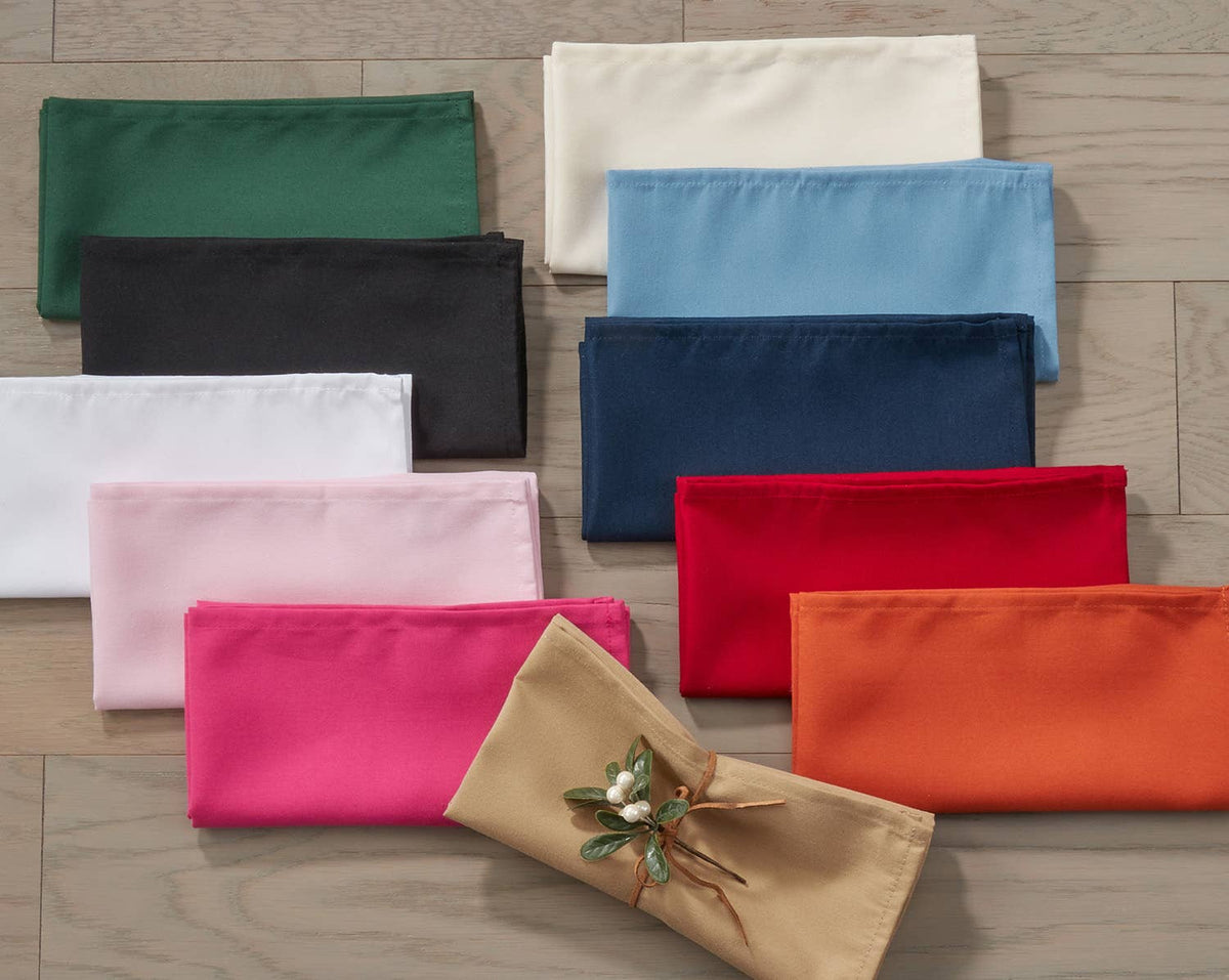 Everyday Design 20" Dinner Napkin, 10 Colors+: White