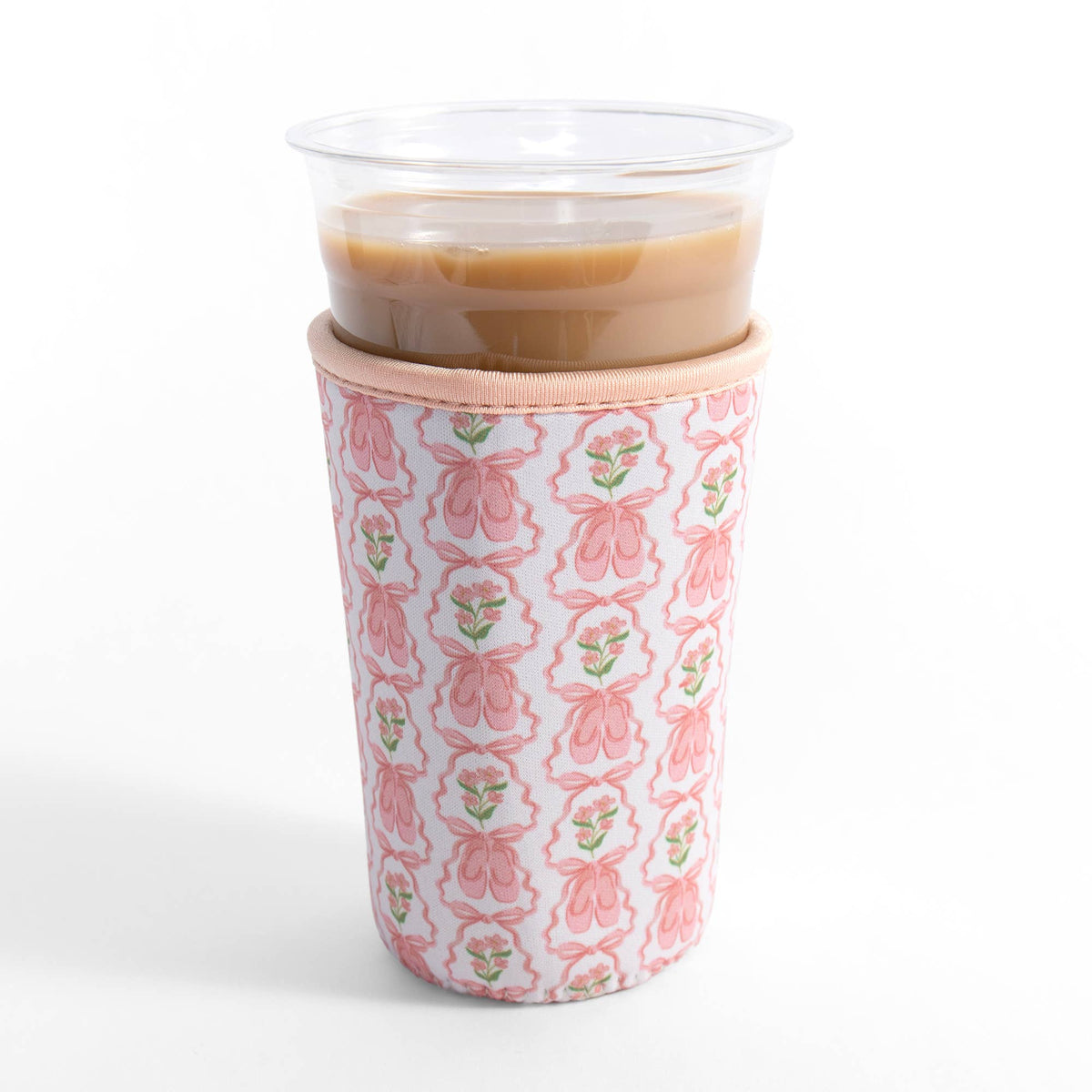 Ballet Slippers & Florals Dance Drink Sleeve: Small