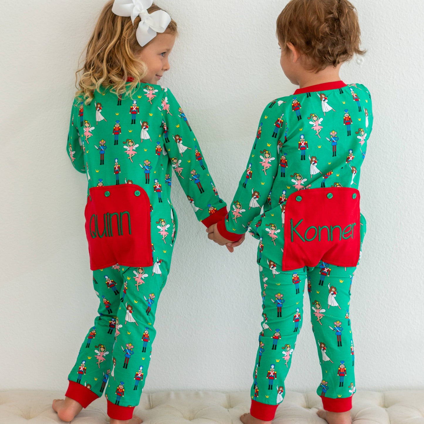 Nutcracker Christmas Pajamas - Faux Flap