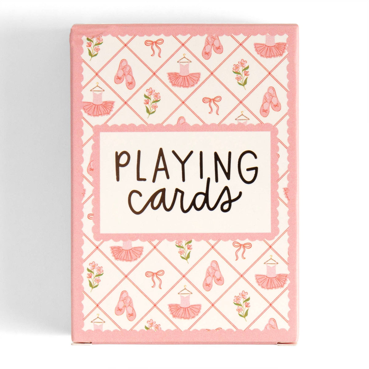 Ballet Florals & Bows - Deck of Playing Cards