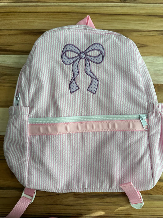 Backpack - Seersucker