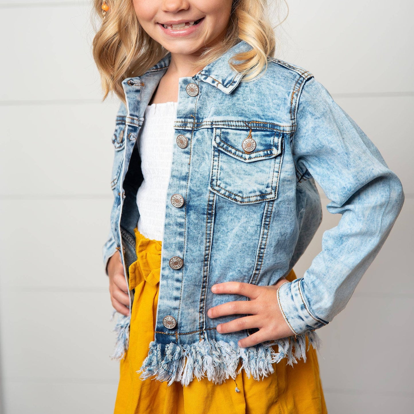 Fringe Denim Jacket