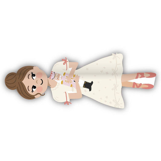 Clara & The Nutcracker Christmas Claw Hair Clip