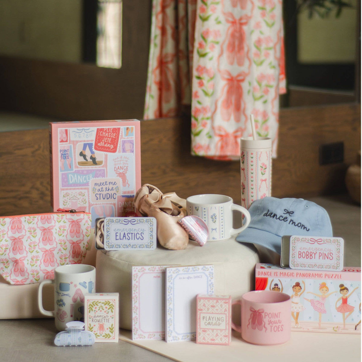Ballet Florals & Bows - Deck of Playing Cards