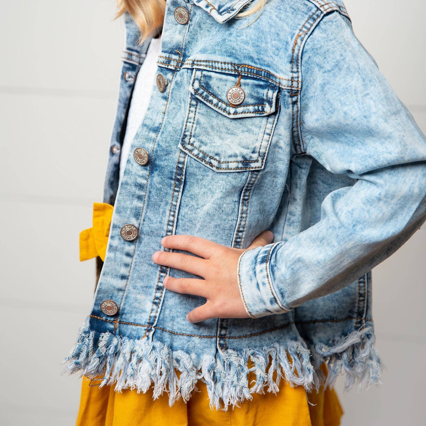 Fringe Denim Jacket