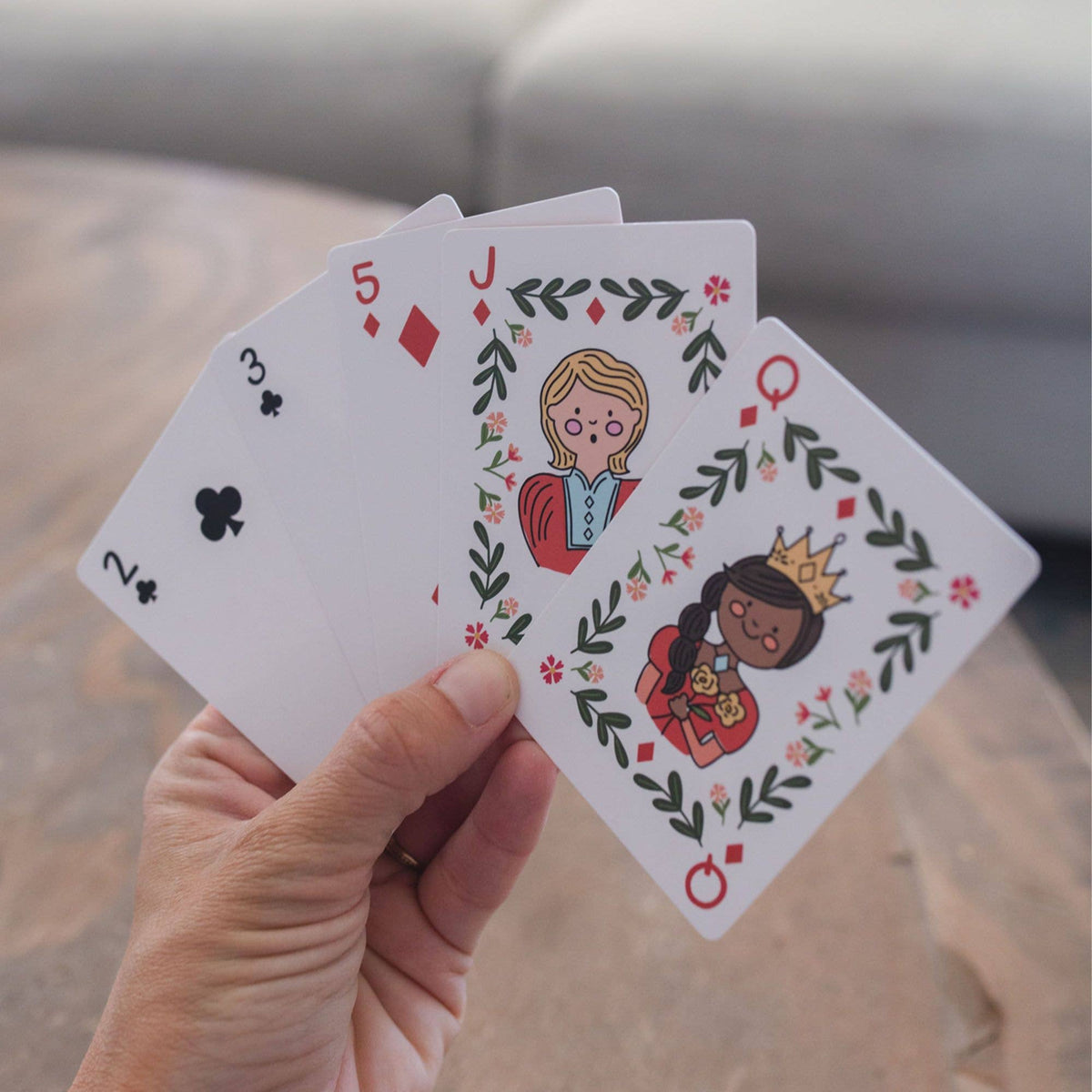 Ballet Florals & Bows - Deck of Playing Cards