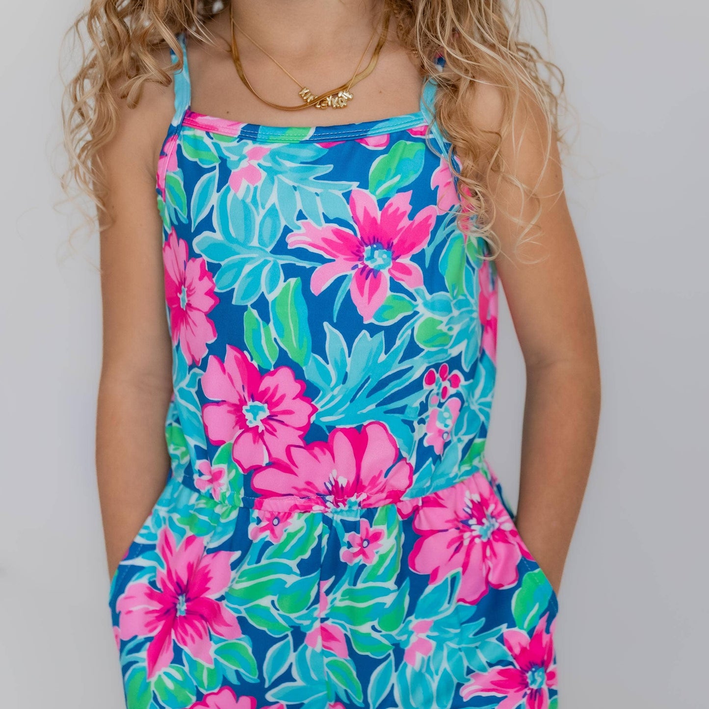 Tropical Floral Jumpsuit