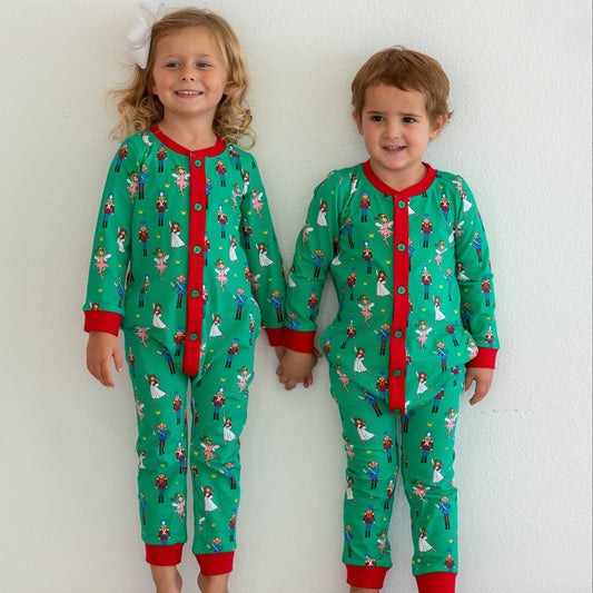 Nutcracker Christmas Pajamas - Faux Flap