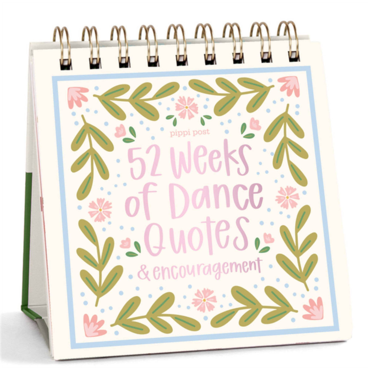 52 Weeks of Encouragement for Dancers - Desk Flip Calendar